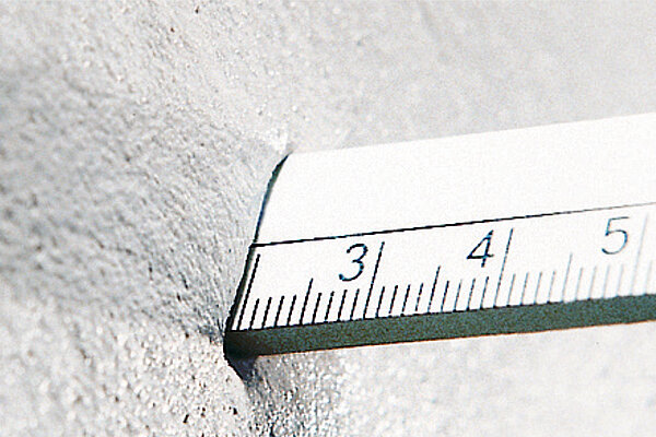 Putzdicke